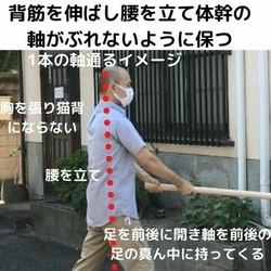 背筋　軸　体幹