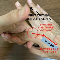 ハンドマッサージ