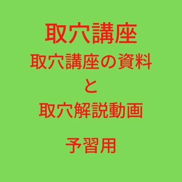 鍼灸・按摩マッサージ指圧の学生必見！　足・下腿の経絡解説取穴講座の資料と動画