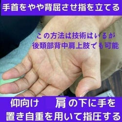 指圧マッサージ　整体