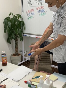 取穴　指圧マッサージ