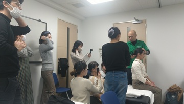 頚椎指圧マッサージ